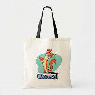 Bolso De Tela Gráfica de carácter de Weasel Orgulloso