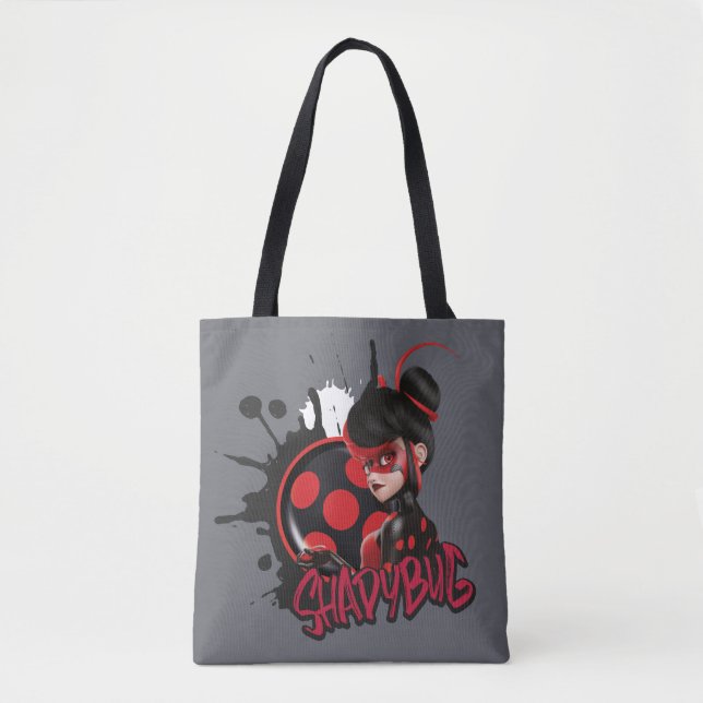 Bolso De Tela Gráfica de caracteres de reversión milagrosa (Anverso)