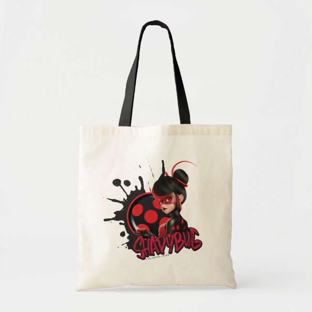 Bolso De Tela Gráfica de caracteres de reversión milagrosa (Frente)
