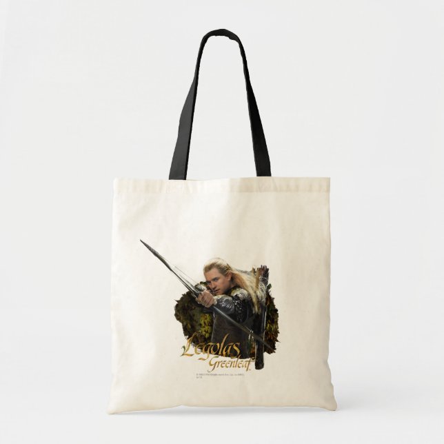 Bolso De Tela Gráfica de paro de dibujos de LEGOLAS GREENLEAF™ (Frente)