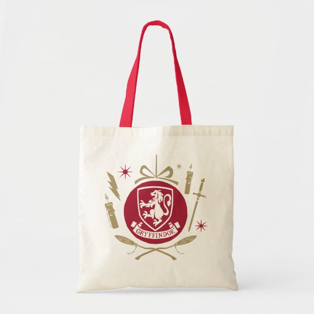 Bolso De Tela Gráfica en baudible de vacaciones GRYFFINDOR™ (Frente)