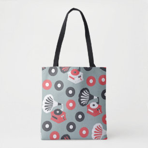Bolso De Tela Gráfica vintage sin inconvenientes