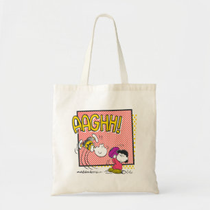 Bolso De Tela Gráfico cómico de Charlie Brown y Lucy