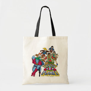 Bolso De Tela Gráfico con el logotipo de Captain Planet y el gru