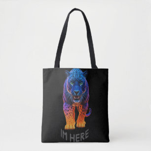 Bolso De Tela Gráfico de Black Panther "Estoy aquí"