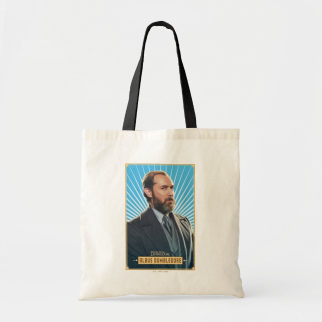 Bolso De Tela Gráfico de caracteres Albus Dumbledore (Frente)