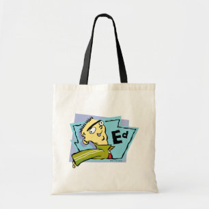 Bolso De Tela Gráfico de caracteres Ed