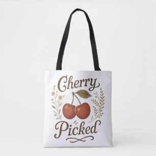 Bolso De Tela Gráfico de Cottagecore de moda seleccionado a mano