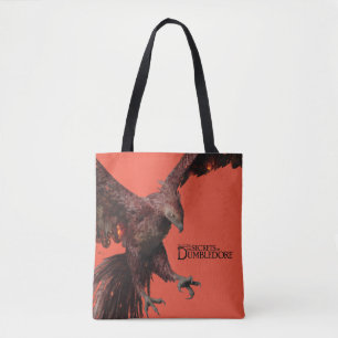Bolso De Tela Gráfico de Fénix Flying