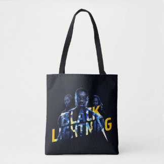 Bolso De Tela Gráfico de Héroes de Black Lightning