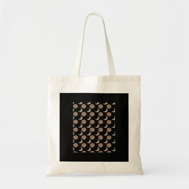 Bolso De Tela Gráfico de las nubes de Whimsigoth (Frente)