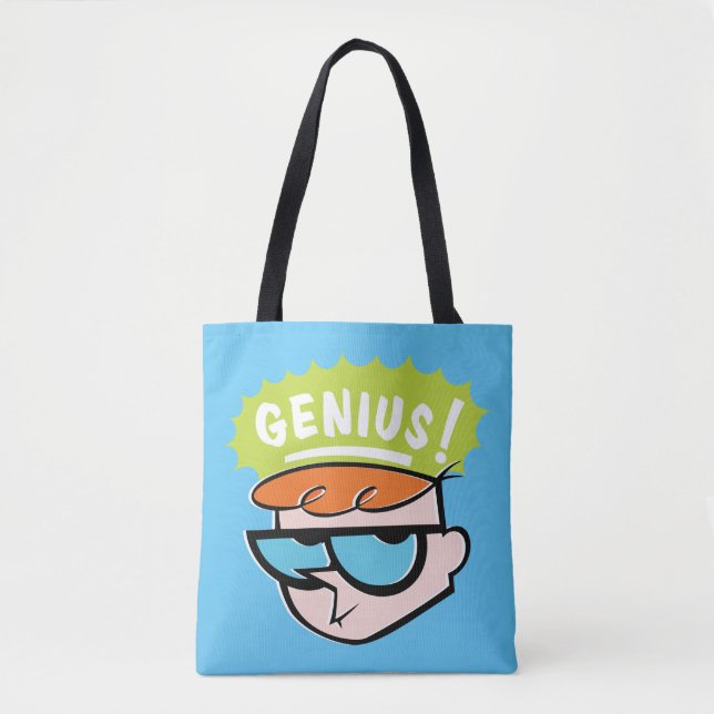 Bolso De Tela Gráfico de llamadas "Genius" de Dexter (Anverso)