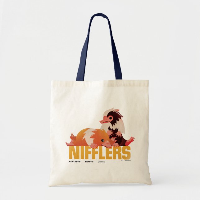 Bolso De Tela Gráfico de Nifflers Vintage (Frente)