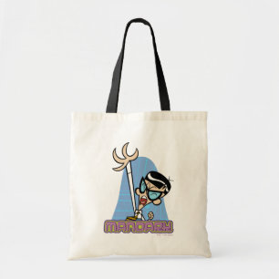 Bolso De Tela Gráfico de nombre de carácter de Mandark