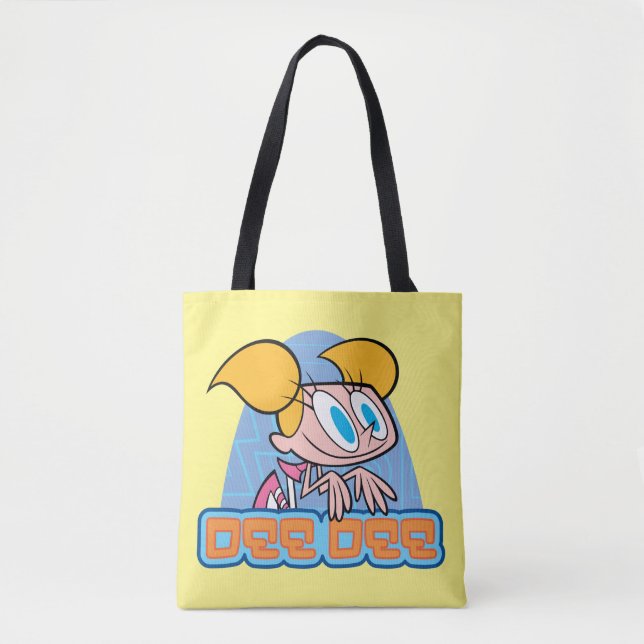 Bolso De Tela Gráfico de nombre de carácter Dee Dee (Anverso)