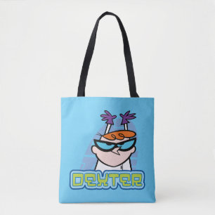 Bolso De Tela Gráfico de nombre de carácter Dexter