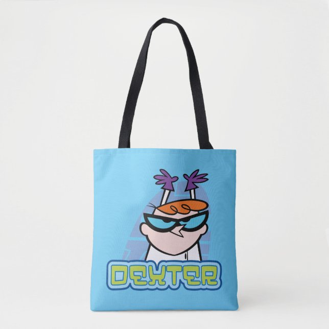 Bolso De Tela Gráfico de nombre de carácter Dexter (Anverso)