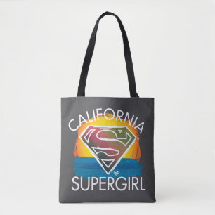 Bolso De Tela Gráfico de Sunset de Supergirl de California