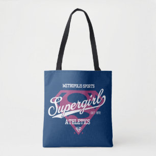 Bolso De Tela Gráfico de superchica Metropolis Sports Athletics