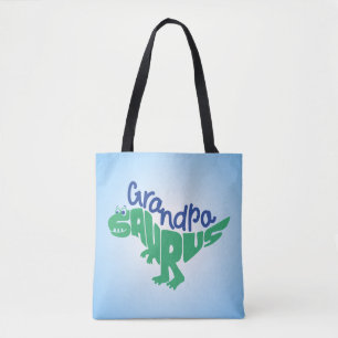Bolso De Tela Gráfico del abuelo Saurus
