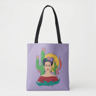 Bolso De Tela Gráfico del desierto de Frida Kahlo