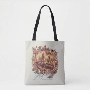 Bolso De Tela Gráfico floral HOGWARTS™ CASTLE