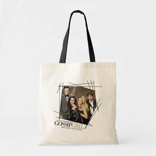 Bolso De Tela Gráfico Glamour Glamour Group Gossip Chica (Frente)