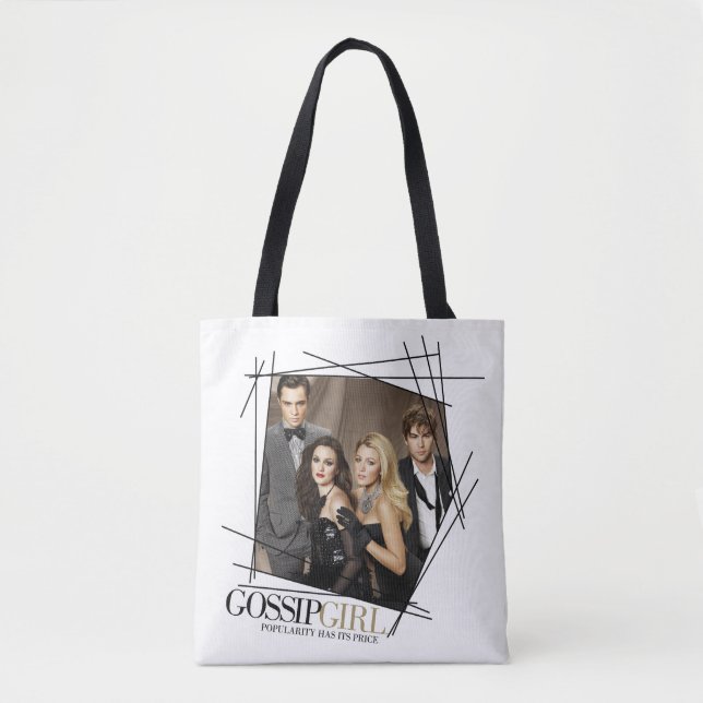 Bolso De Tela Gráfico Glamour Glamour Group Gossip Chica (Anverso)