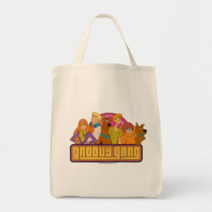 Bolso De Tela Gráfico retro del dibujo animado de la "cuadrilla