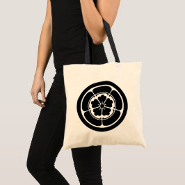 Bolso De Tela Gráfico satinado negro oda Japón