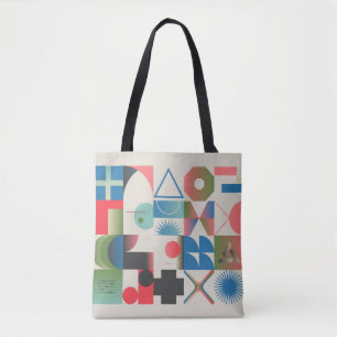 Bolso De Tela Gráficos de diseño generativo de comp bizarro