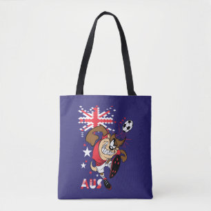 Bolso De Tela Gráficos de fútbol del equipo TAZ™ de Australia