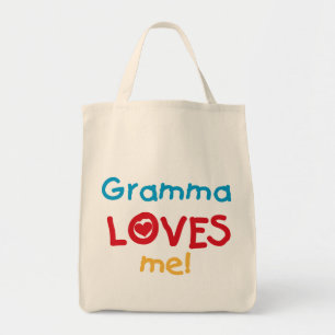 Bolso De Tela Gramma me ama camisetas y regalos