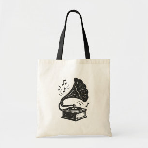 Bolso De Tela Gramófono