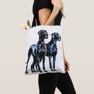 Bolso De Tela Gran acuarela danesa