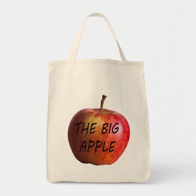 Bolso De Tela Gran Apple (Frente)