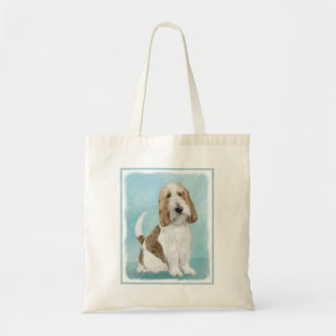 Bolso De Tela Gran Basset Griffon Vendeen - Arte Perro Original