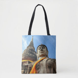 Bolso De Tela Gran Buda en Ayutthaya, Tailandia