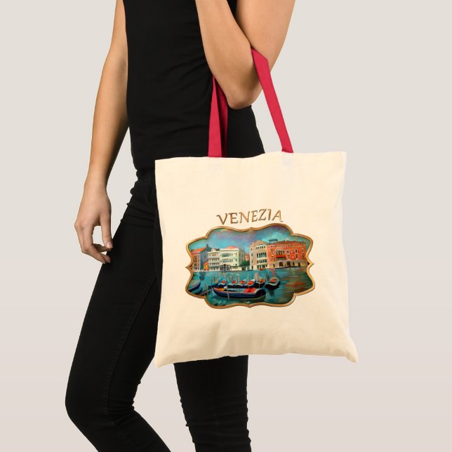 Bolso De Tela Gran Canal - Venecia, Italia (Anverso (producto))