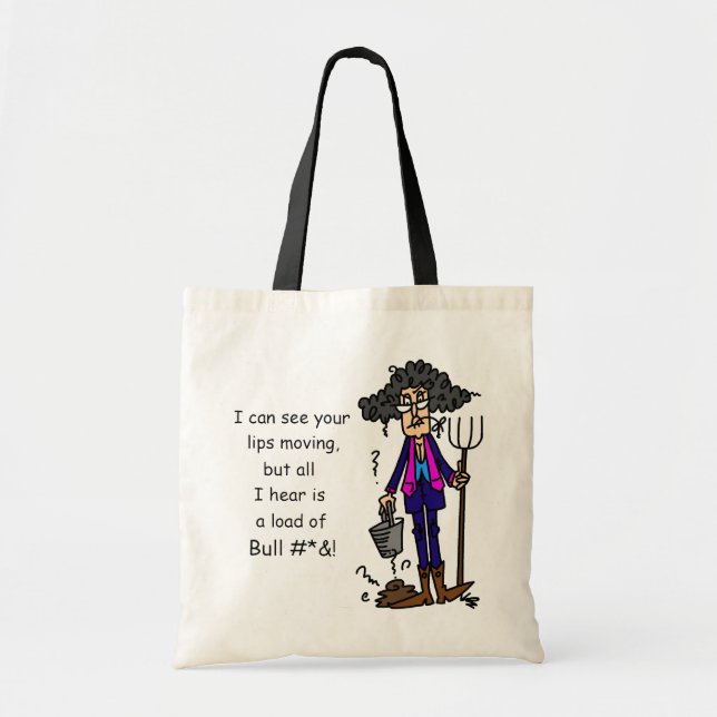 Bolso De Tela Gran cantidad de BS (Frente)