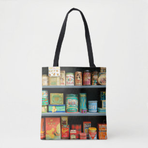Bolso De Tela Gran colección de latas de color