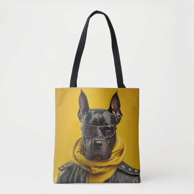 Bolso De Tela Gran danés (Anverso)