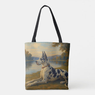 Bolso De Tela Gran Danés