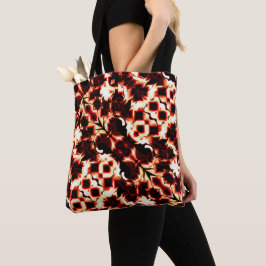 Bolso De Tela Gran espejo de formas ligeramente esculpidas
