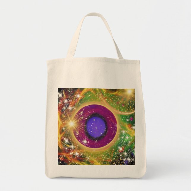 Bolso De Tela Gran Explosión (Frente)