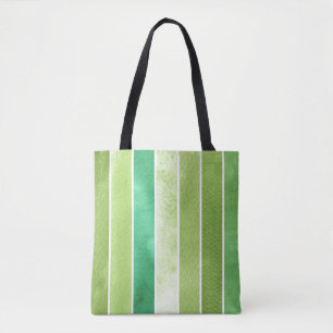 Bolso De Tela gran fondo verde de la acuarela - acuarela
