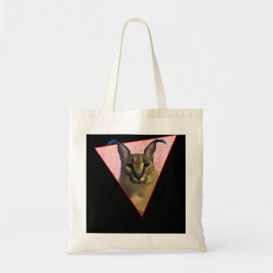 Bolso De Tela Gran gato gracioso de Floppa Meme