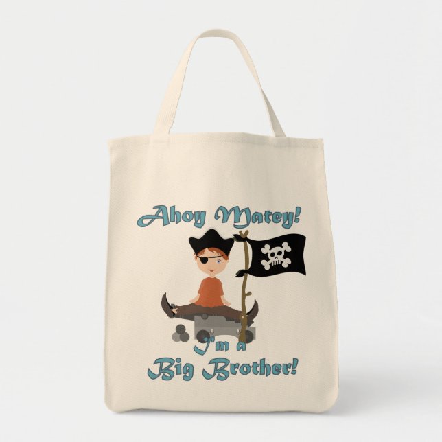 Bolso De Tela Gran Hermano Pirata (Frente)