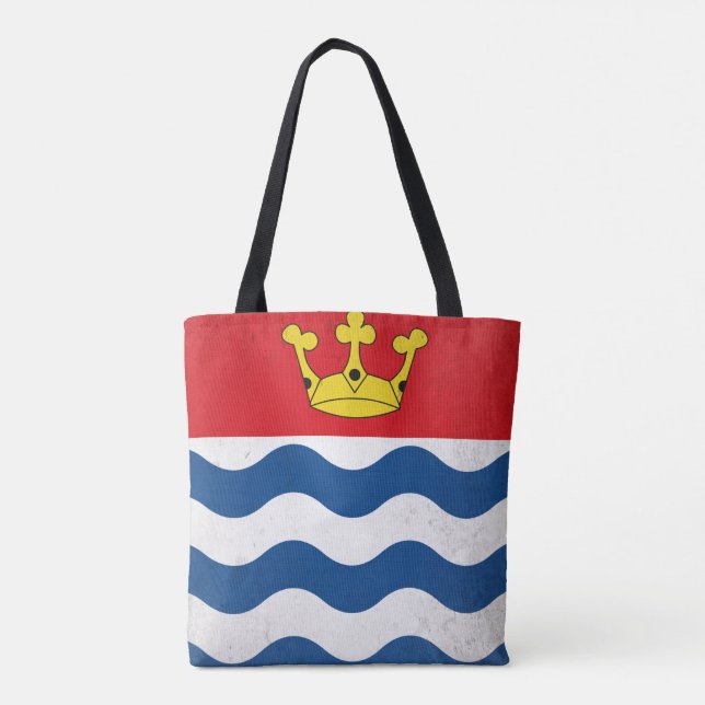 Bolso De Tela Gran Londres (Reverso)