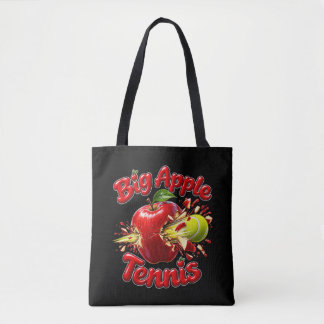 Bolso De Tela Gran Manzana de Tenis - Torneo de Tenis de Nueva Y